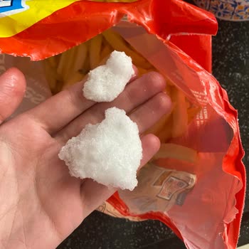 Superfresh Dondurulmuş Patateste Yoğun Buzlanma Ve Çürük Patatesler