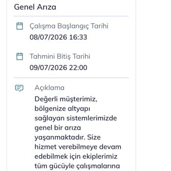 İnternet Kesintisi İşimi Durdurdu Ve Müşteri Hizmetleri Çözüm Sağlamıyor