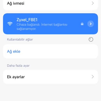 Cihaz Bağlı Olmasına Rağmen İnternet Yok Hatası Ve Yanıltıcı Arıza Bilgisi