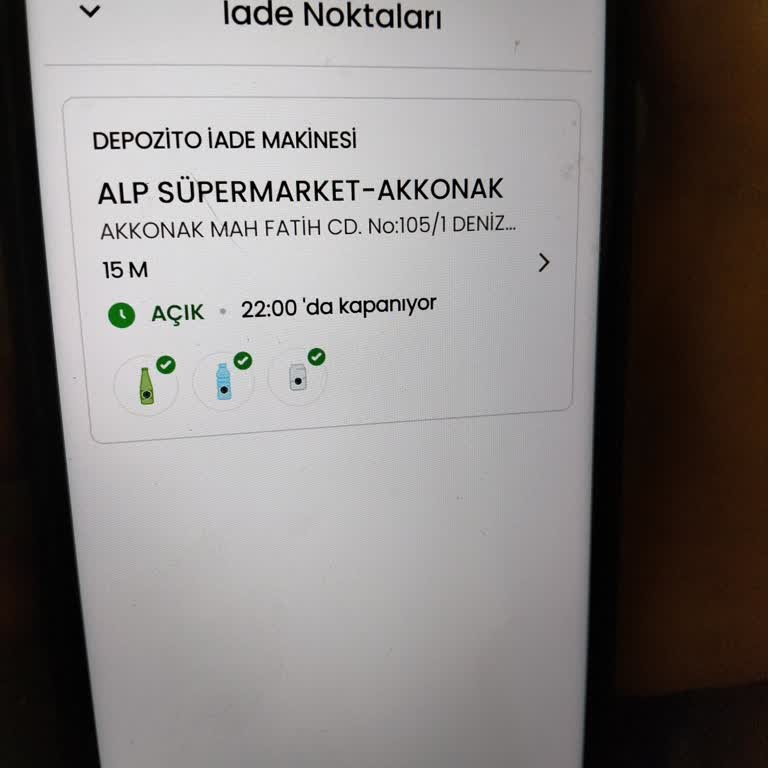 Alp Market'te Doa Geri Dönüşüm Makinesi Sürekli Arızalı Ve Uzun Sıraya Neden Oluyor