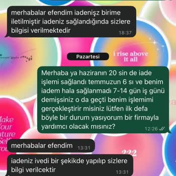 1.441 TL'lik İade Ödemesi 20 Gün Sonra Da Yatırılmadı