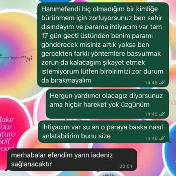 1.441 TL'lik İade Ödemesi 20 Gün Sonra Da Yatırılmadı