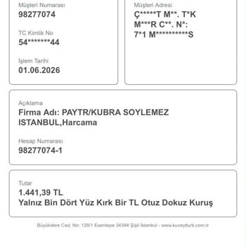 1.441 TL'lik İade Ödemesi 20 Gün Sonra Da Yatırılmadı