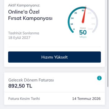 Sabit İnternet Hızı 50 Mbps Olmalı, 4 Mbps Ve Çifte Fatura