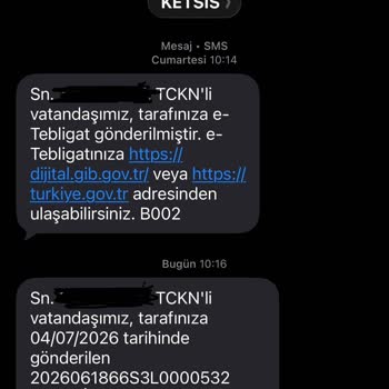 Özcan Hukuk Bürosu İsimli Sahte E-Tebligat Ve SMS Taleplerine Şikayet