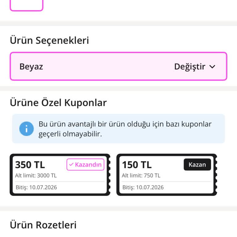 Kazandığım N11 Media Markt Kuponu Ödeme Aşamasında Görünmüyor Ve Mağdur Oldum