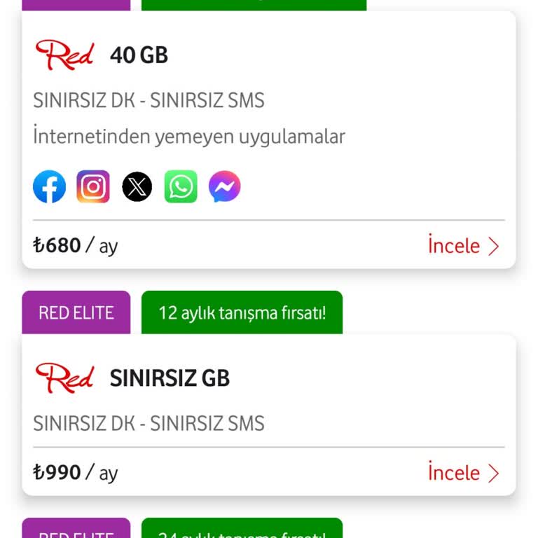 Vodafone Taahhüt Yenilemesinde Yetersiz Ve Pahalı Tarife Teklifi