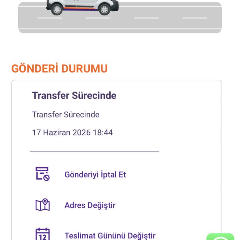 Teslim Edilmemiş Kargo Nedeniyle 780 TL İade Talebi
