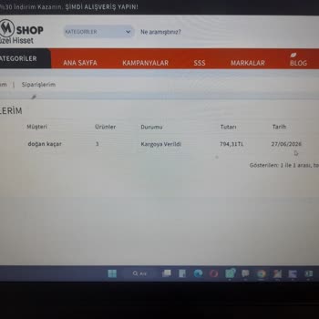 Siparişim 12 Gün Geçmesine Rağmen Gelmedi Ve Ücret İadesi Bekliyor