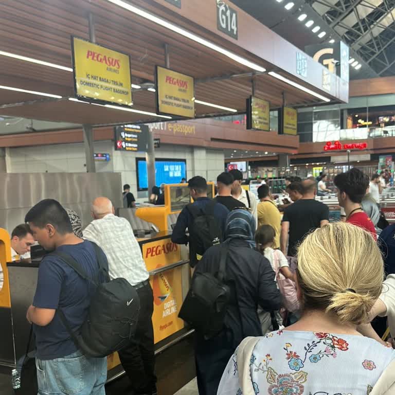 Pegasus’ta Kayıt Yoğunluğu Uçuş Kaçırdı Ve 3.200 TL Ek Bagaj Ücreti Alındı