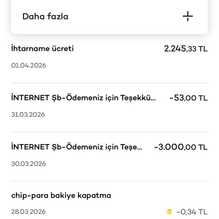 Akbank Kredi Kartıma Kullanılmayan İhtarname Ücreti Kesildi