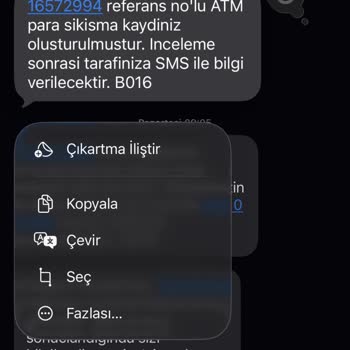 ATM 10 Bin TL Çektiği Halde Karta Yansımadı Ve Banka Çözüm Sağlayamadı