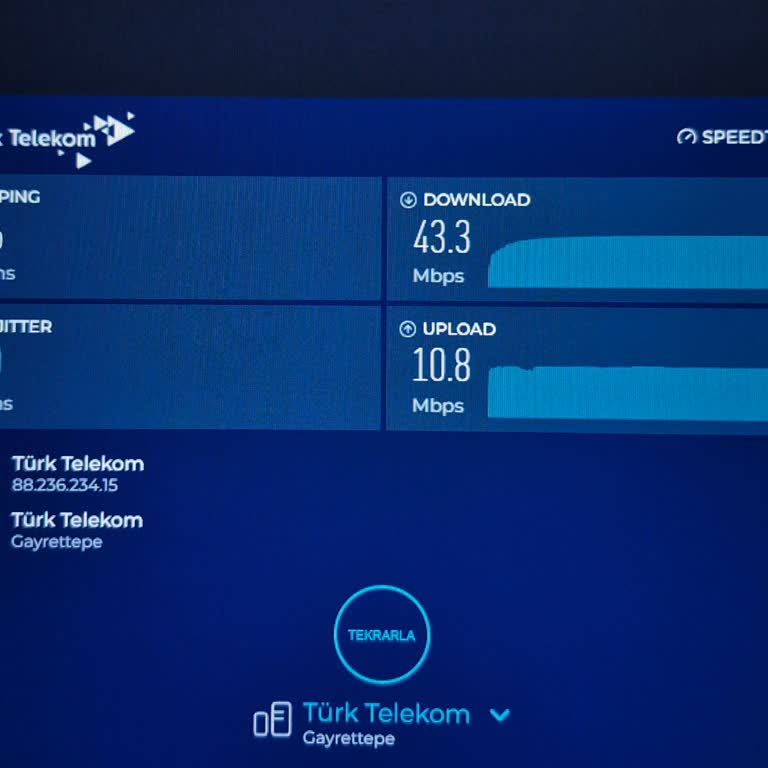 İnternet Hızı 100 Mbps Olması Gereken Seviyede Değil
