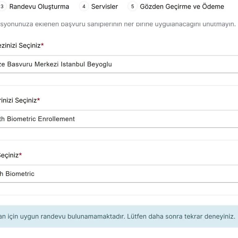 VFS Global’da Boş Randevu Yok, Botlar Randevu Satıyor