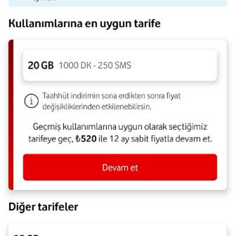 Vodafone'da Aynı Paket İçin 500 TL Teklifine Karşı 255 TL'lik Gerçek Fiyat