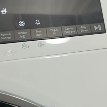 Arçelik 900 Kmx Kurutma Makinesi En Az Dört Saatte Kurutuyor!