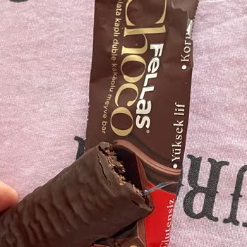Trendyol'dan Alınan Fellas Choco Ürününün İçinde Plastik Parça