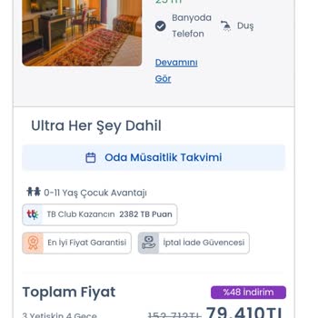 Tatilbudur’da Fiyat Farkı Ve Yanıltıcı Taksit Bilgisi