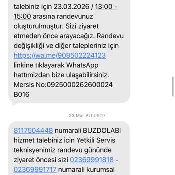Garanti Kapsamındaki Buzdolabı Arızası Ve Değişim Talebindeki Uzun Bekleyiş