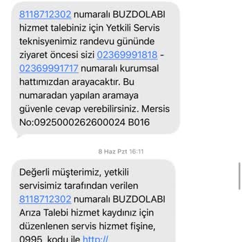 Garanti Kapsamındaki Buzdolabı Arızası Ve Değişim Talebindeki Uzun Bekleyiş