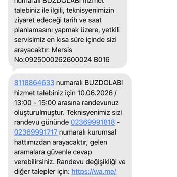 Garanti Kapsamındaki Buzdolabı Arızası Ve Değişim Talebindeki Uzun Bekleyiş