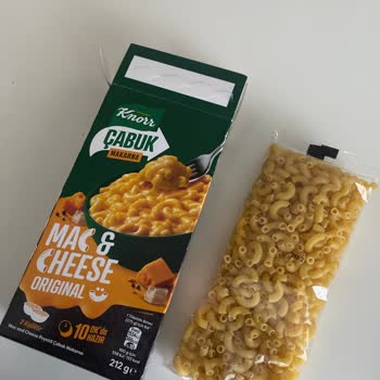 Knorr Mac And Cheese'te Peynir Tozu Eksik Çıkması
