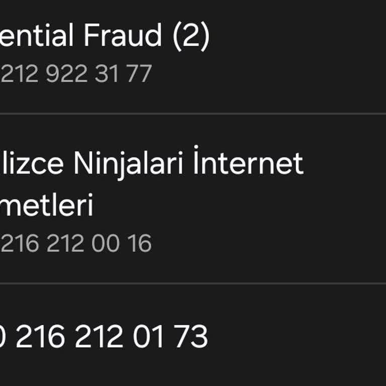 Acil İstenmeyen Aramalar Ve Kişisel Verilerimin Silinmesi Talebi