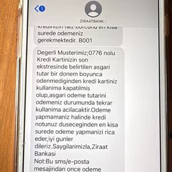 Kredi Kartı Borcunu Ödedim, Açılmadı; Banka Güvencesi Sarsıldı