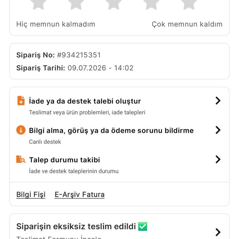 Erimiş Dondurmalar İçin Ücret İadesi Ve Teslimat Sürecinin Gözden Geçirilmesi