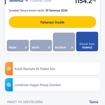 Turkcell İnternet Paketi Hızlı Tükeniyor Ve Çözüm Yok