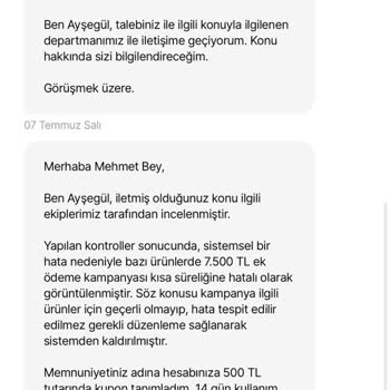 Hepsiburada'da Yanıltıcı “Eskiyi Yenile” Kampanyası Ve Taahhüt Edilen 7.500 TL Ödemenin Ödenmemesi