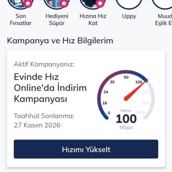 Taahhüt Edilen 100 Mbps Hız Sağlanmadığı İçin Çözüm Ve Cayma Bedeli Talebi