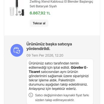 Hepsiburada’da Fatura Adresi Değişikliği Ve Sipariş İptalinde Yaşanan Zorluk