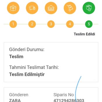 Zara Siparişim Teslim Edildi Dedi, Kargo Hiç Gelmedi