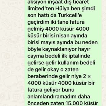Aylık Faturalar Beklenenden Yüksek, Haksız Cayma Bedelleri Ve Yanıt Gelmemesi