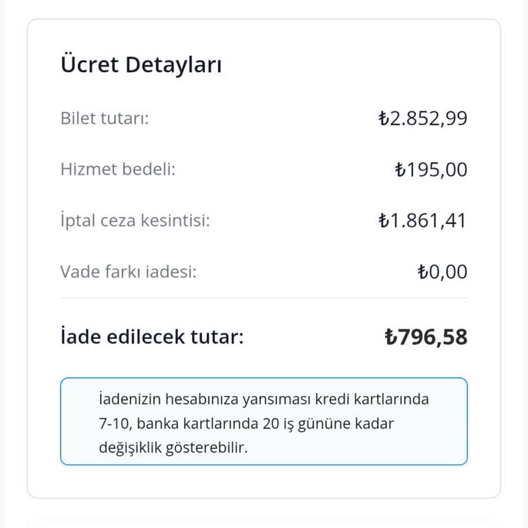 Pegasus Bilet İptalinde Yüzde 66 Kesinti Hakkını Sorguluyor