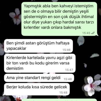 Kırlent Yanlış Gönderildi, Değişim Kabul Edilmiyor