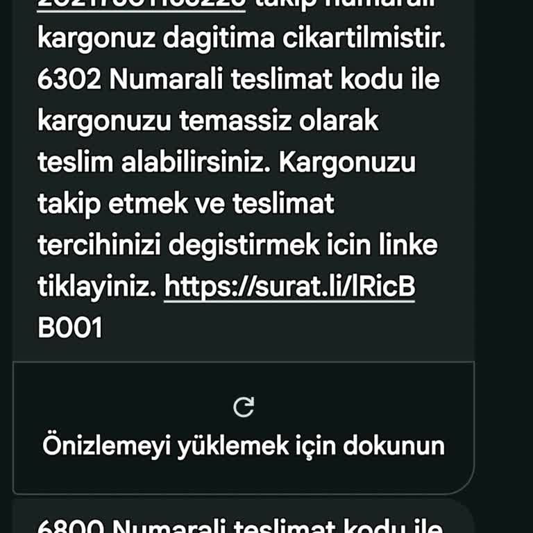 Dağıtım Mesajı Aldıktan Sonra Kargo Teslim Edilmedi Ve Mağdur Oldum