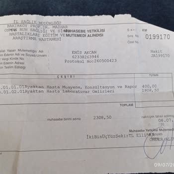 İlk Test Sonuçlanamadığı İçin Tekrar Ücret İstenmesi
