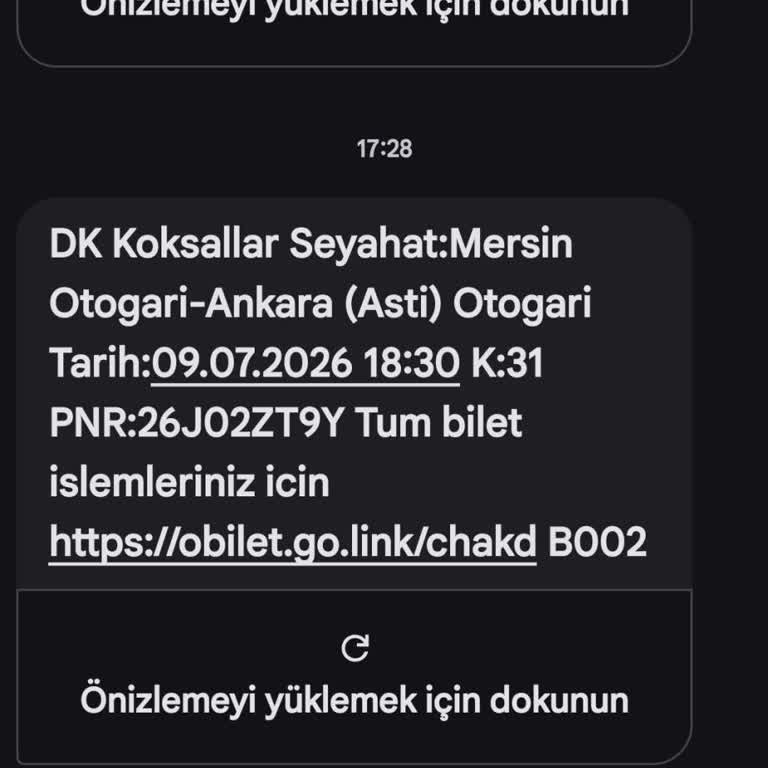 Bilet Değişikliği Reddedildi İade Talebim