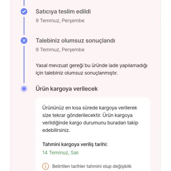 Hepsiburada’da Açılmamış Ürünlerde Hijyen Gerekçesiyle İade Reddi