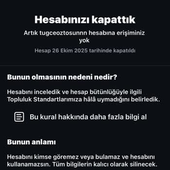 Haksız Kalıcı Hesap Kapatılması Ve İtirazların Cevapsız Kalması