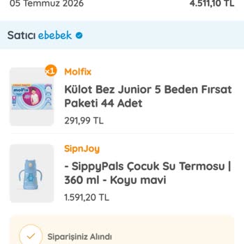 Teslim Edilmemiş Bebek Bezi Kargosuna Acil Çözüm