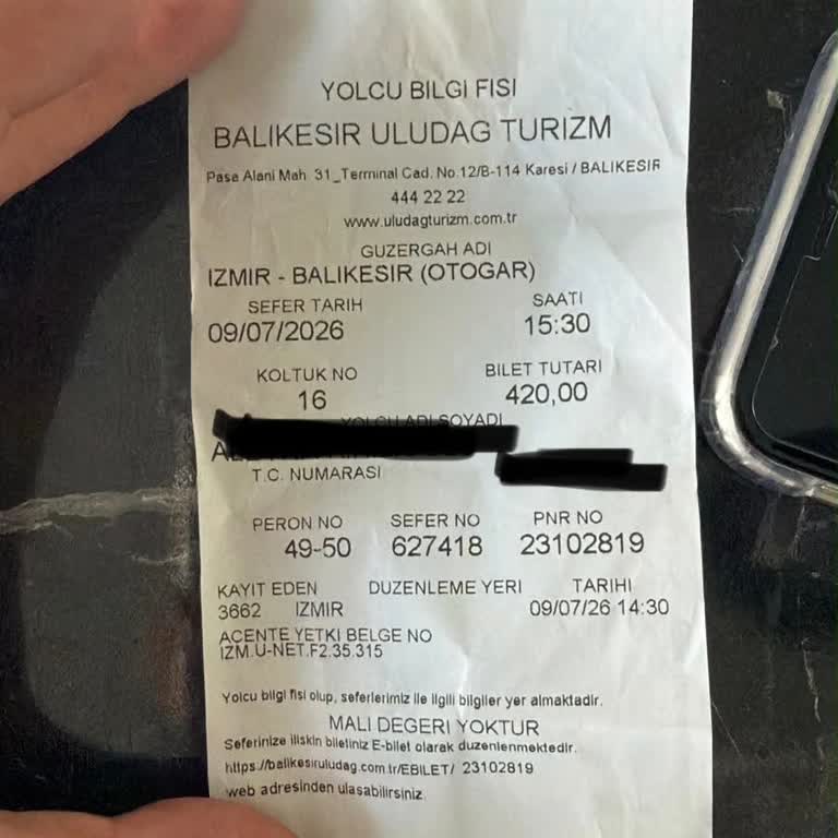 Gelenbe Köyüne Giriş Ve Güvenlik İhlali Nedeniyle Bilet Ücretinin İadesi