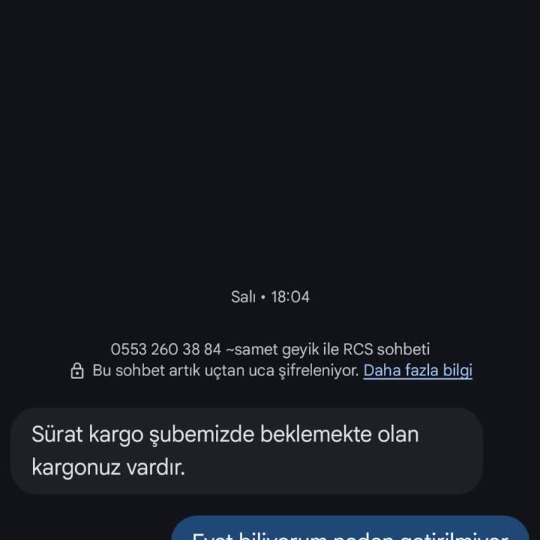 Sürat Kargo Eve Teslim Görünmesine Rağmen Vantilatörüm Teslim Edilmedi