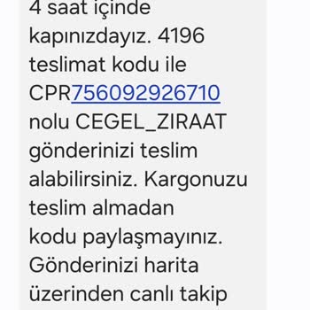 Hepsijet'ten Zirai Gübre Tesliminde Gecikme Ve Saygısız Müşteri Hizmetleri