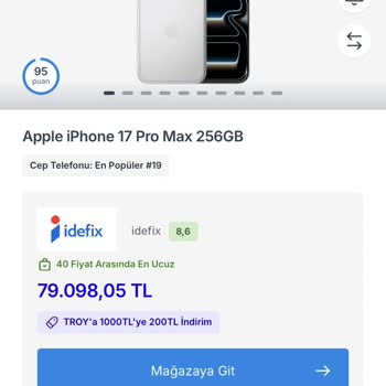 Cimri'de Yanıltıcı Fiyat Görüntüsü Ve İdefix'te Sepette Ürün Bulunamıyor Sorunu