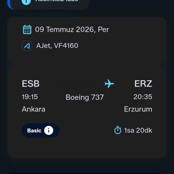 Ödenen Bilet Ve Koltuk Hakları Uçuşta Yok