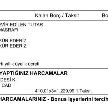 Garanti BBVA Kredi Kartı Yıllık Ücret Sözleşmesi İhlali Ve İade Talebi