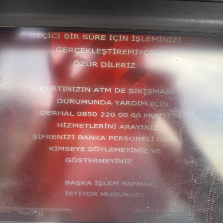 Ziraat Bankası ATM’si Arızası 5.800 TL’yi Hesaba Yansıtmadı